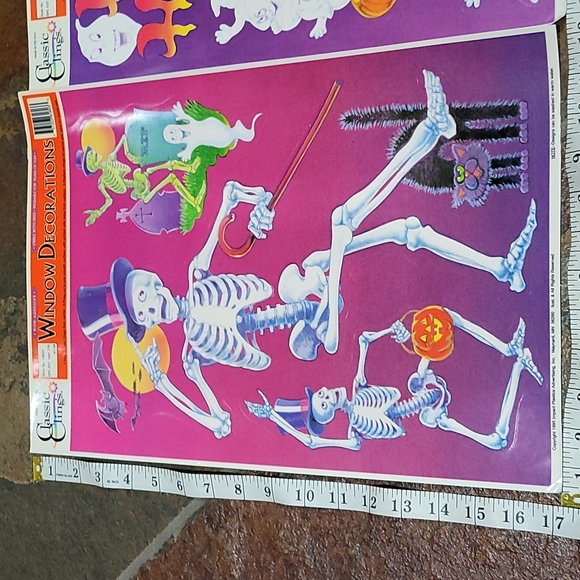 Vintage Halloween Window Clings - Picture 4 of 8